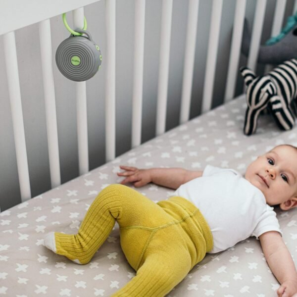 Yogasleep Hushh Portable White Noise Sound Machine for Baby, 3 Soothing Natural Sounds with Volume Control, Compact Size, Noise Canceling for Sleep Aid, Office Privacy, & Meditation, Registry Gift
