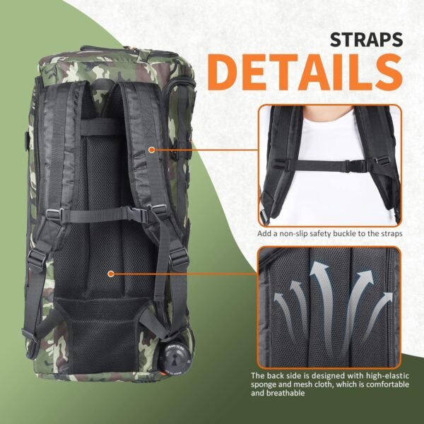 Speaker Bag Travel Case Replacement for JBL Party Box Series, Portable Speaker Carry Tote Bag Backpack for for JBL Speaker (For JBL partybox 310 camouflage)