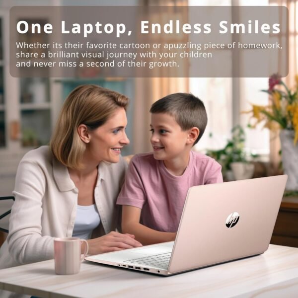 HP Stream 14" HD BrightView Laptop, Intel Celeron N4120 Processor, 16GB RAM, 64GB SSD, Intel UHD Graphics, 720p Webcam, WiFi, HDMI, Win 11 S, Gold (Renewed)