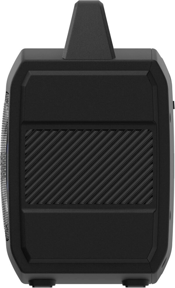 ION Tailgater Boom - Outdoor Portable Bluetooth Speaker with Mic in, FM Radio, USB Port, Battery, IPX5 Water-Resistant, Wireless Stereo-Link, App, 60W