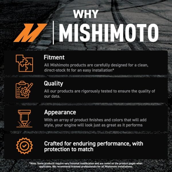 Mishimoto Universal Fit Transmission Cooler, 13-Row Stacked Plate, 22.85" X 7.10” X 1.25” Core