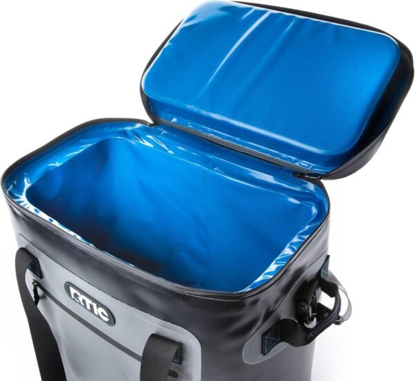 RTIC Ultra-Tough Soft Cooler 40 Can, Insulated Bag Portable Ice Chest Box for Lunch, Beach, Drink, Beverage, Travel, Camping, Picnic, Car, Trips, Floating Cooler Leak-Proof with Zipper