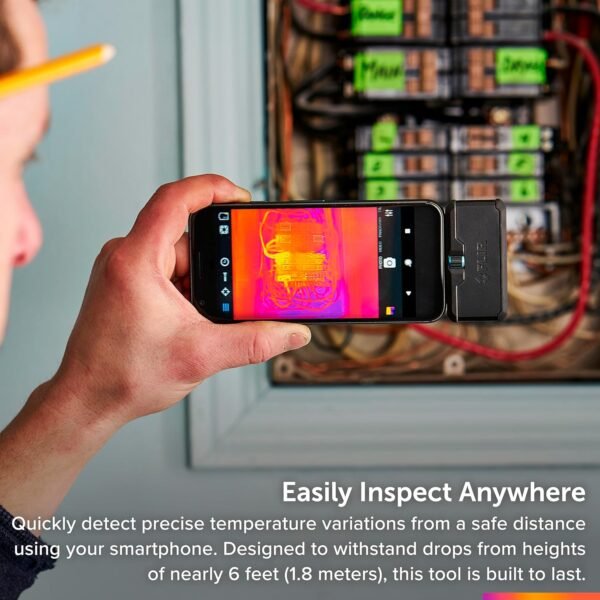 FLIR ONE Pro - High Resolution (160x120) Thermal Imaging Camera for Android Smartphones (USB-C)