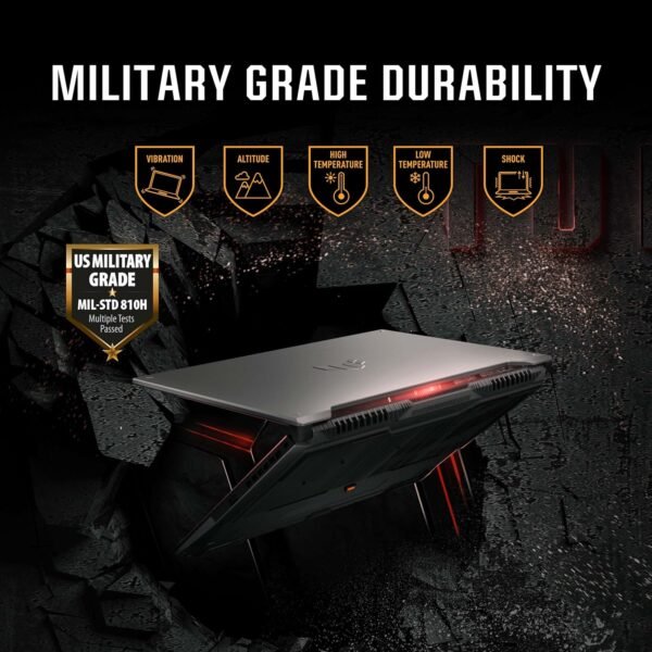 ASUS TUF Gaming A16 Gaming Laptop, 16” FHD+ 16:10 165Hz Display, AMD Ryzen™ 9 7940HX, NVIDIA® GeForce RTX™ 4060, 16GB DDR5, 512GB PCIe Gen4 SSD, Wi-Fi 6, Windows 11, FA607PV-AS93