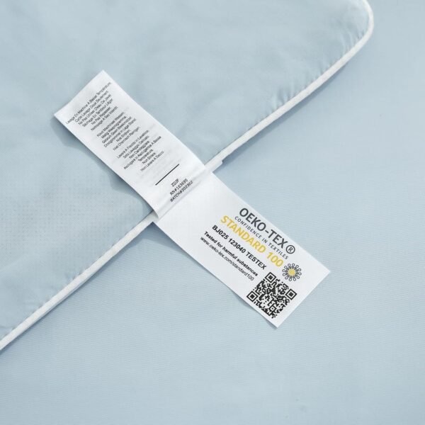 Cozy Bliss Cooling Comforter Queen Size, Cooling Blankets for Hot Sleepers and Night Sweats, Blue Summer Comforter for Queen Size Bed, Breathable Soft Lightweight Silk Smooth