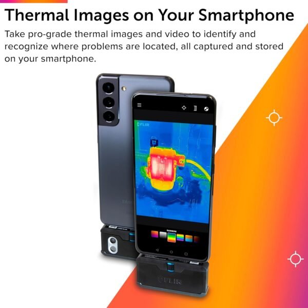 FLIR ONE Pro - High Resolution (160x120) Thermal Imaging Camera for Android Smartphones (USB-C)
