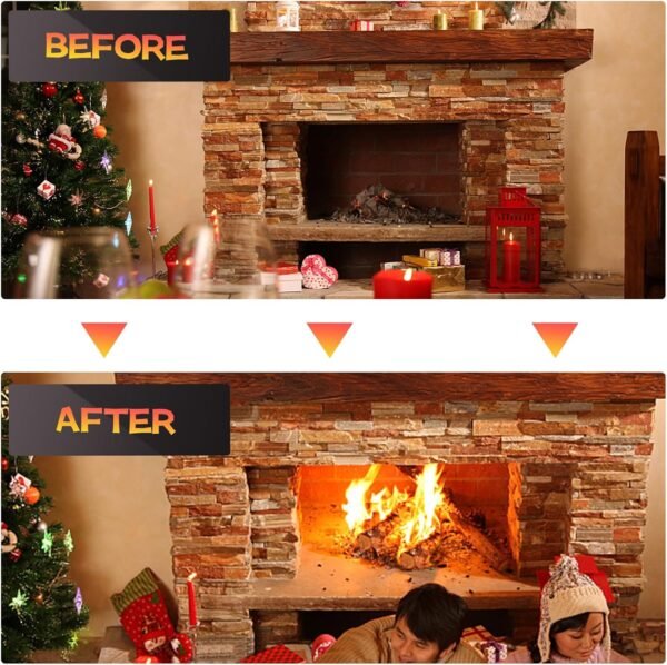 Chimney Sweep Kit - 30 Feet with 9 Flexible Black Chimney Rods, Brush & Rotary Drill-Driven System