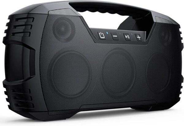 IPX7 Waterproof Bluetooth Speaker, 40W(60 Peak) Portable Wireless Speakers with Subwoofer, 32H Playtime, Stereo Loud Sound, Deep Bass, Bluetooth 5.0 with Handle for Pool, Beach, Outdoor, Gifts