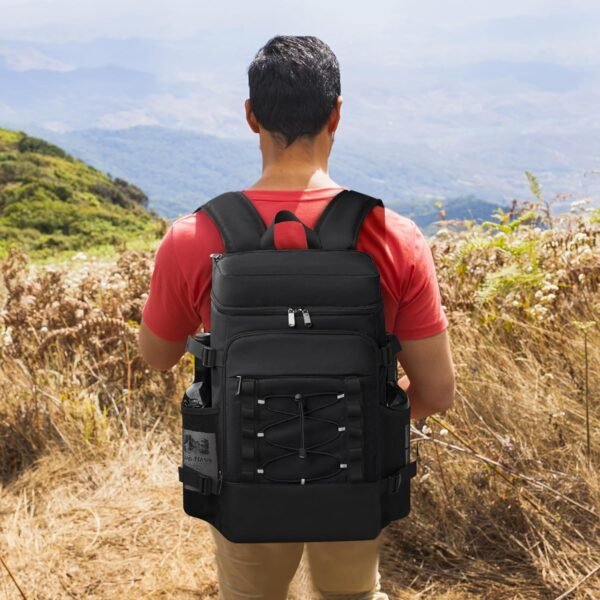 Cooler Backpack - 40 Cans Insulated Backpack Cooler for Men & Women, 2 Leak Proof Compartments Cooler Bag for Picnic, Lunch, Camping and Beach - MIYCOO