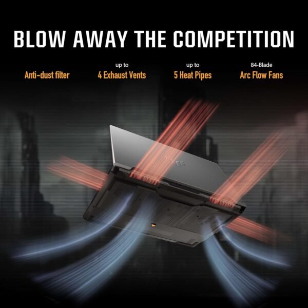 ASUS TUF Gaming A16 Gaming Laptop, 16” FHD+ 16:10 165Hz Display, AMD Ryzen™ 9 7940HX, NVIDIA® GeForce RTX™ 4060, 16GB DDR5, 512GB PCIe Gen4 SSD, Wi-Fi 6, Windows 11, FA607PV-AS93
