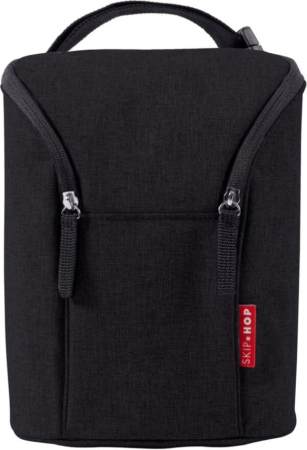 Skip Hop Baby Breastmilk Cooler Insulated Bottle Bag, Grab & Go, Chevron