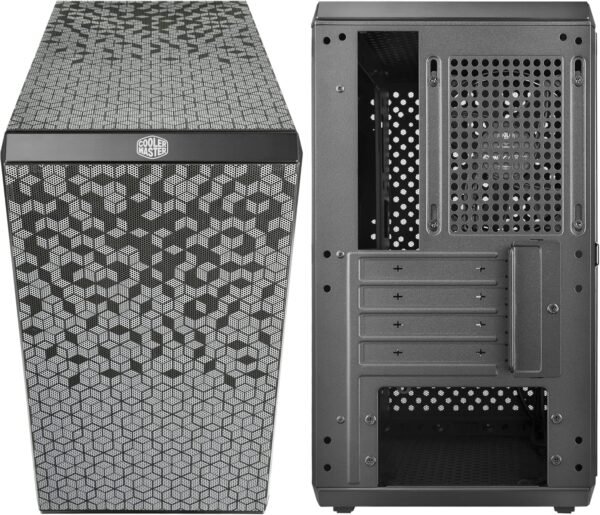 Cooler Master MasterBox Q300L Micro-ATX Tower with Magnetic Design Dust Filter, Transparent Acrylic Side Panel, Adjustable I/O & Fully Ventilated Airflow, Black (MCB-Q300L-KANN-S00)