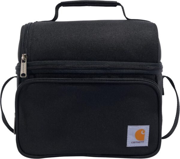 Carhartt Camping Cooler, Worksite Lunchbox, Soft Shell Cooler for Construction Sites, Work and Everyday Use Cooler, Black
